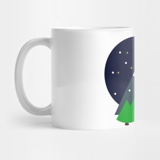 Snowy Night Mug